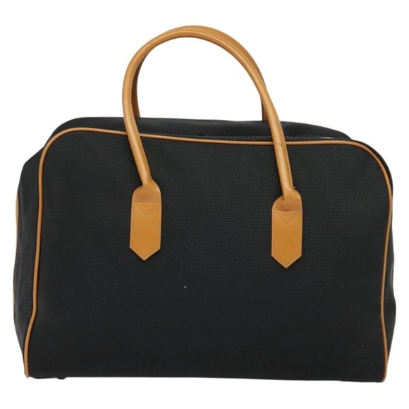 Yves Saint Laurent Elegant Black and Tan Travel Bag - Picture 11 of 12